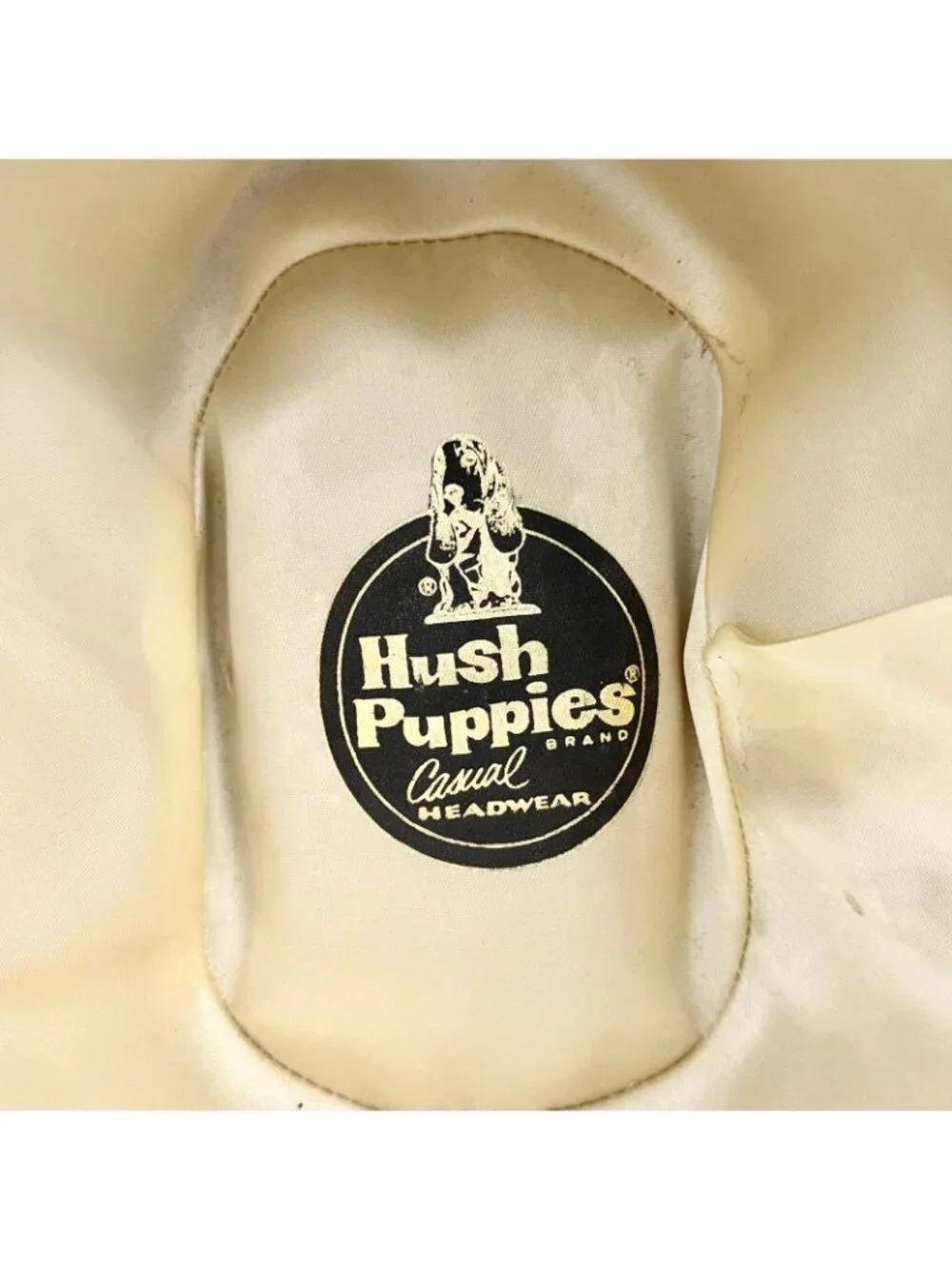 Hush Puppies Men’s Tan Wool Felt Western Cowboy Hat Studded Band Size XL 7 7/8